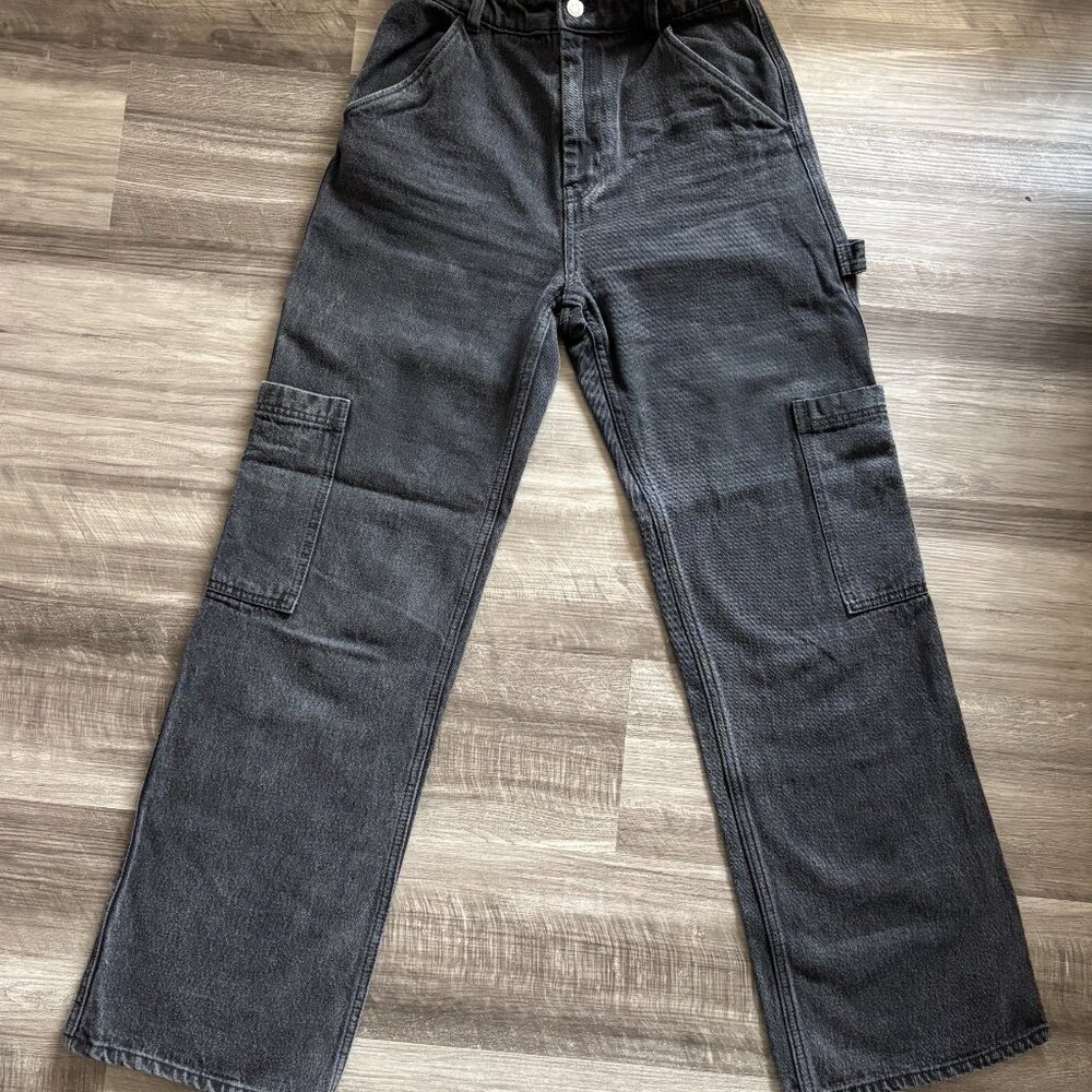 H&M Black Carpenter Jeans